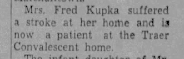 Clipping from The Courier